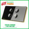 Hunonic Premium 4 Nút Màu Đen